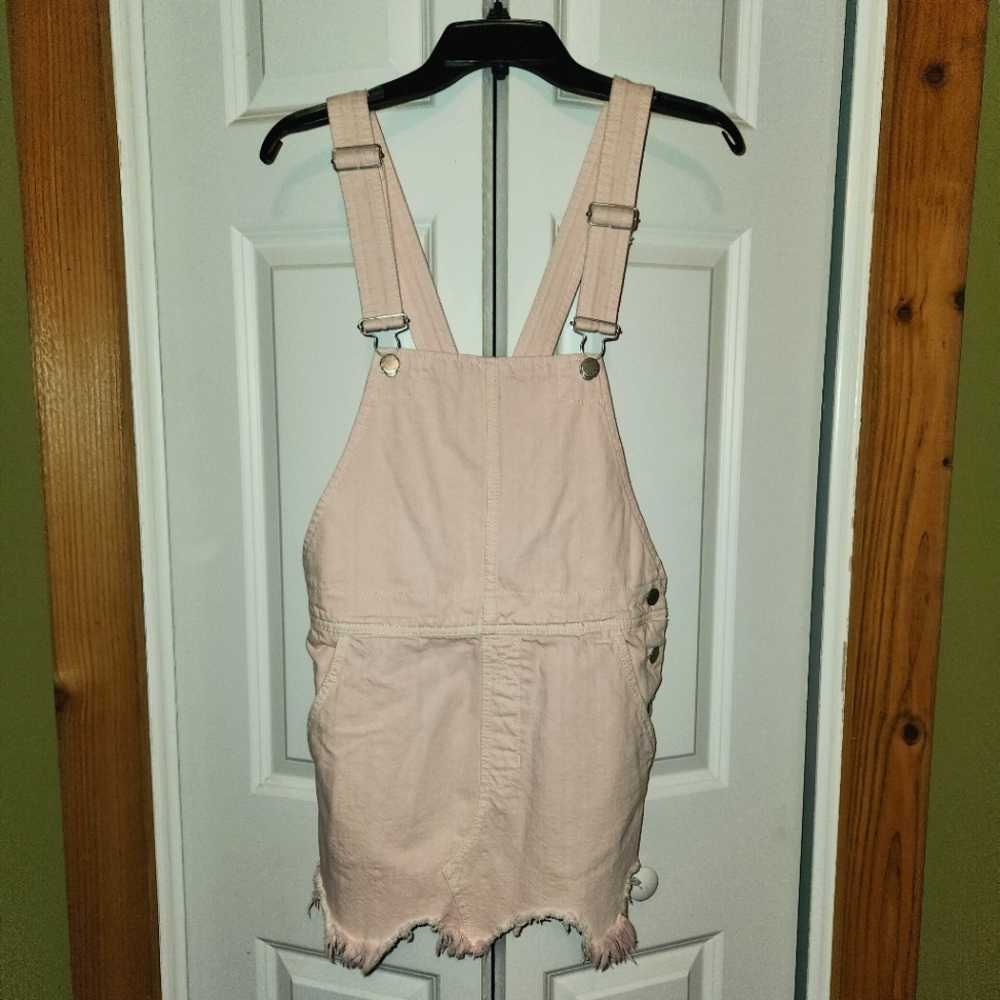 Free People Size 2 Pink Skirt Overalls